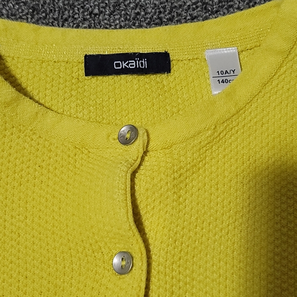 Okaidi cardigan shirt size 10y - Picture 2 of 3